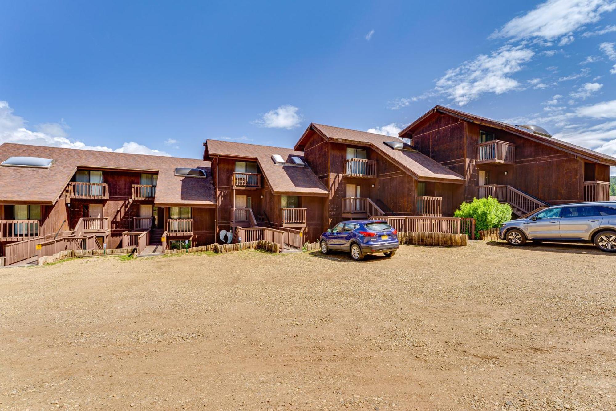 Angel Fire Mountain Condo Steps To Ski Resort! מראה חיצוני תמונה