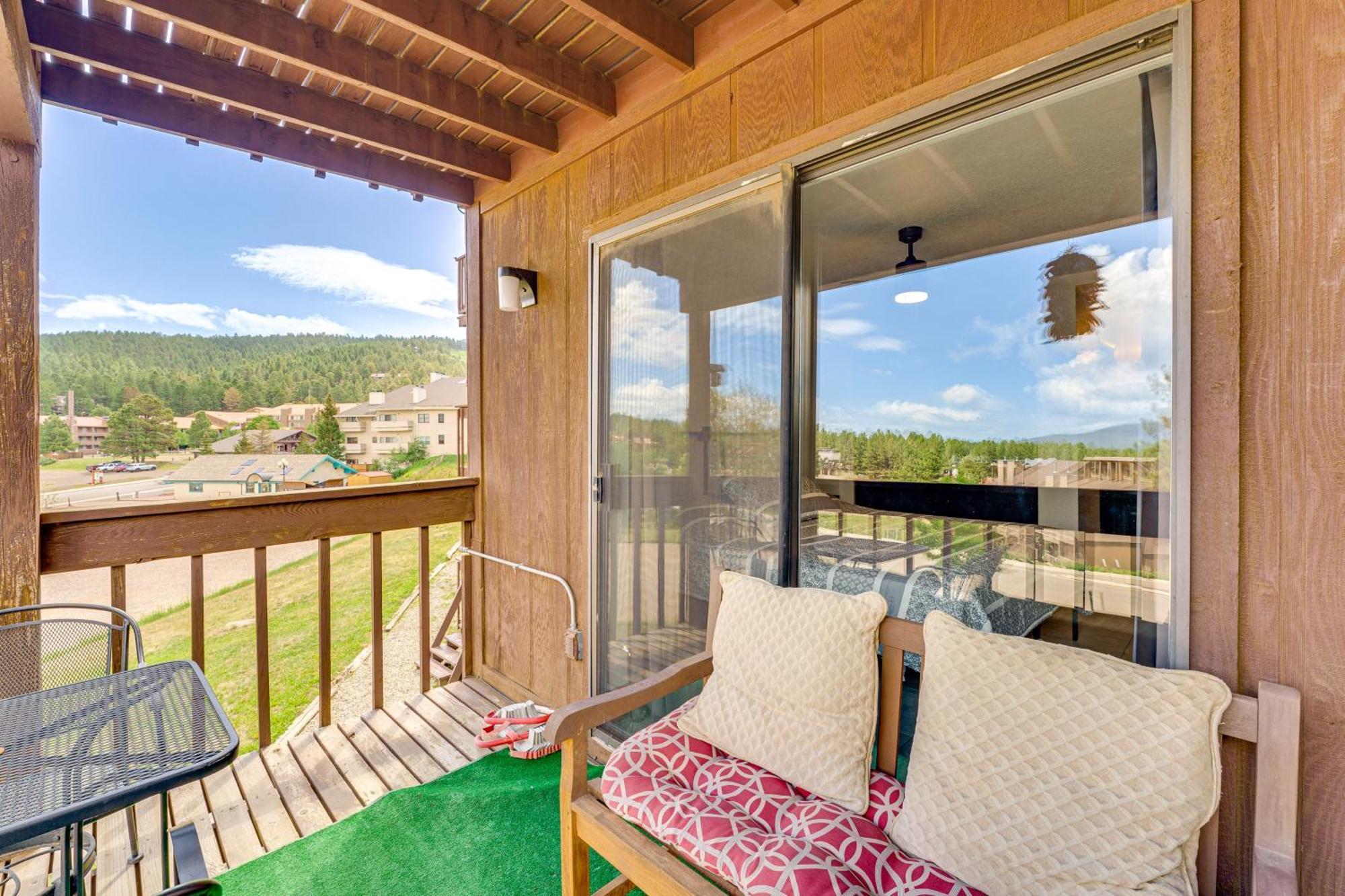 Angel Fire Mountain Condo Steps To Ski Resort! מראה חיצוני תמונה