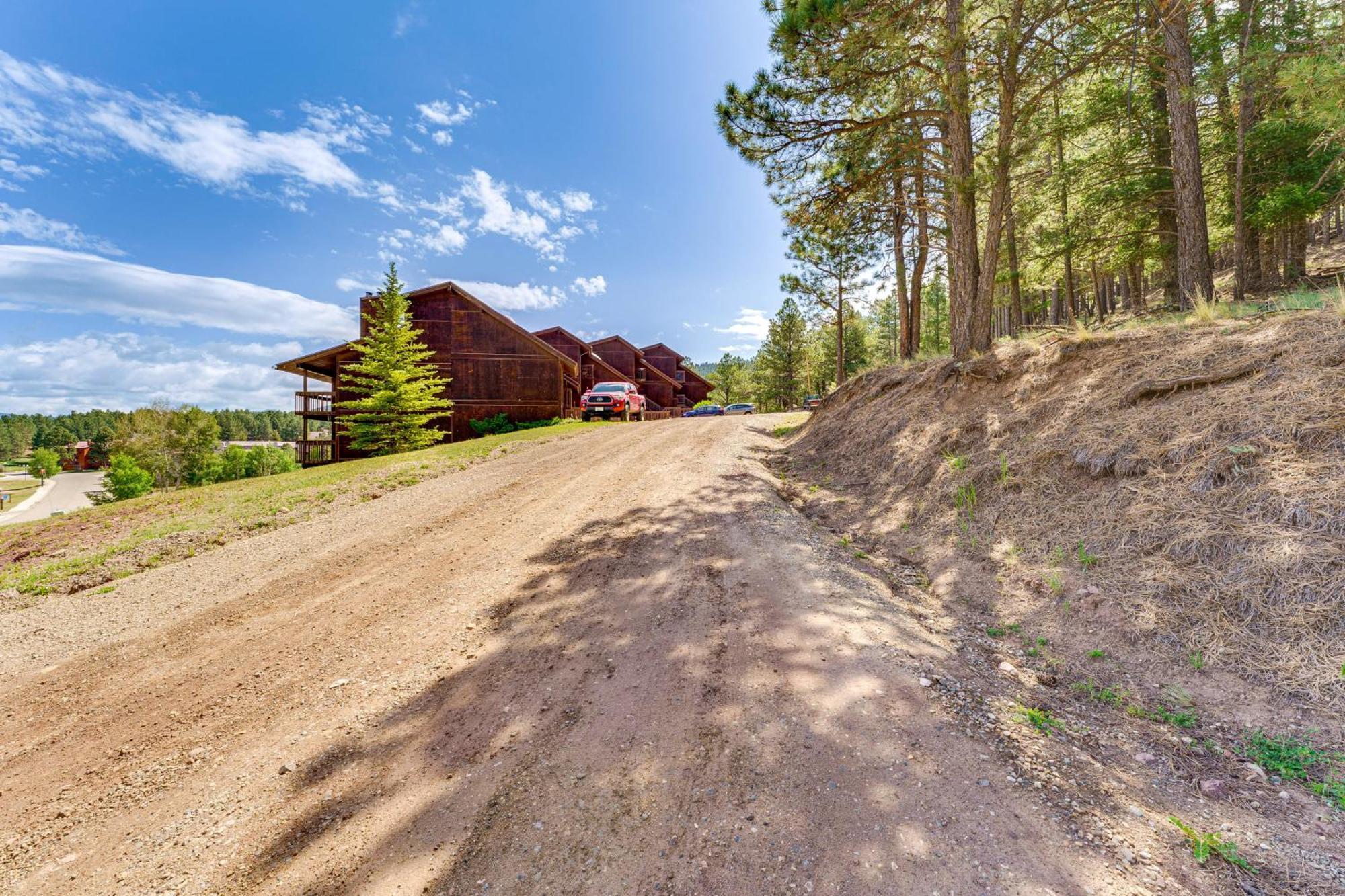 Angel Fire Mountain Condo Steps To Ski Resort! מראה חיצוני תמונה